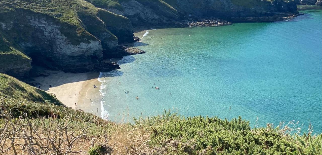 Polrunny Farm Sloe Cottage With A Sea View Boscastle Exterior foto