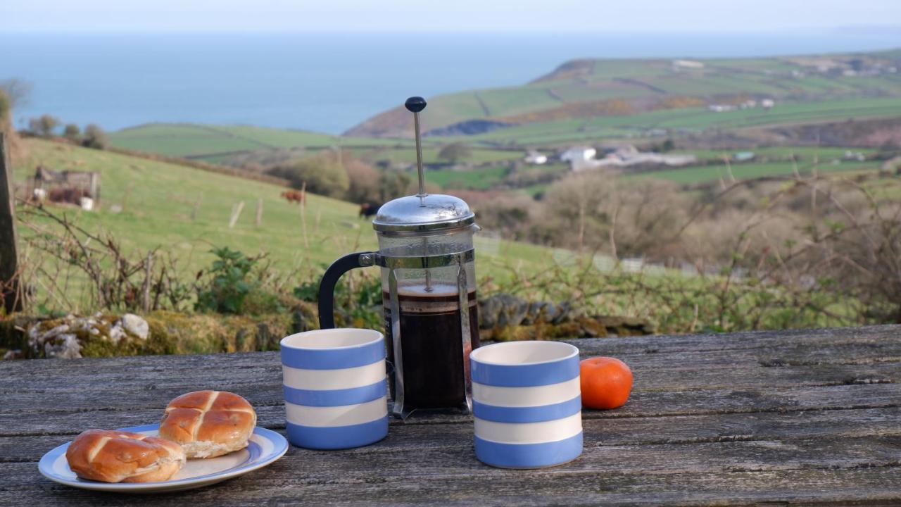 Polrunny Farm Sloe Cottage With A Sea View Boscastle Exterior foto