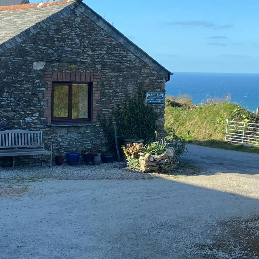 Polrunny Farm Sloe Cottage With A Sea View Boscastle Exterior foto